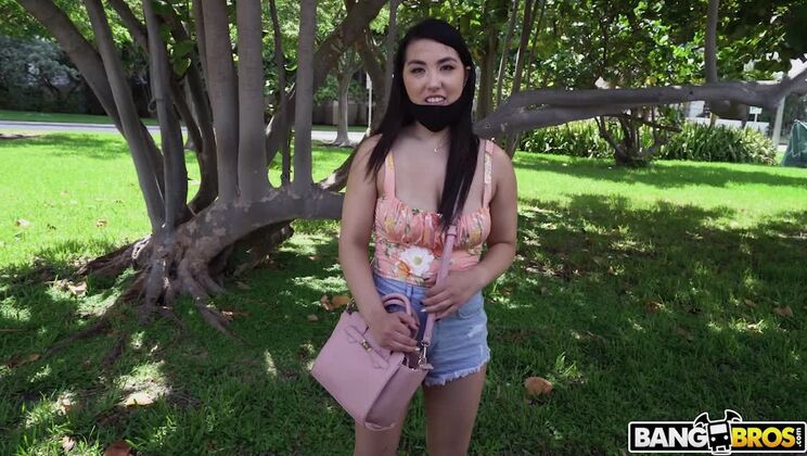 Korean Bang Bus Brunch - Big Tits & Hardcore - Preston Parker - Mina Moon