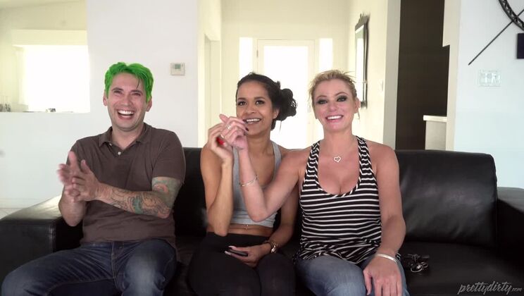 BTS with the Perverted Family: Abby, Tommy, & Briana - Abby Lee Brazil - Tommy Pistol - Briana Banks