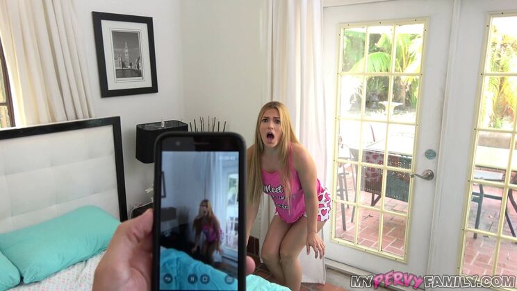 Stepsister's Naughty Secret Exposed - Sloan Harper - Tyler Steel