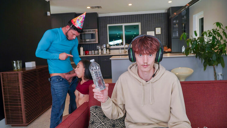 The Surprise Birthday Blowjob - Tyler Steel - Kimmy Kimm