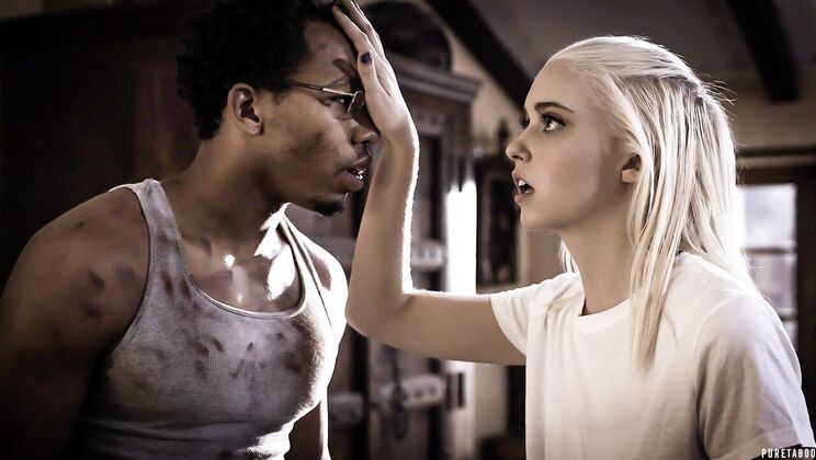 Hidden Pleasure: A Teen's Interracial Encounter - Ricky Johnson - Chloe Cherry