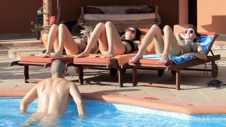 Princesses Crave Cock: Angela, Lindsey, & Luiza - Angela - Lindsey - luiza
